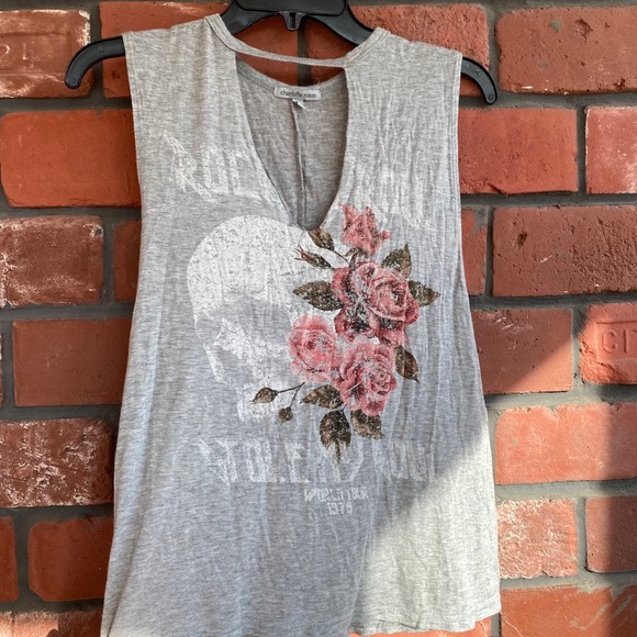 Charlotte Russe Tops - Cutout Tee